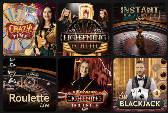 Live dealer Hiddenjack Casino spellen